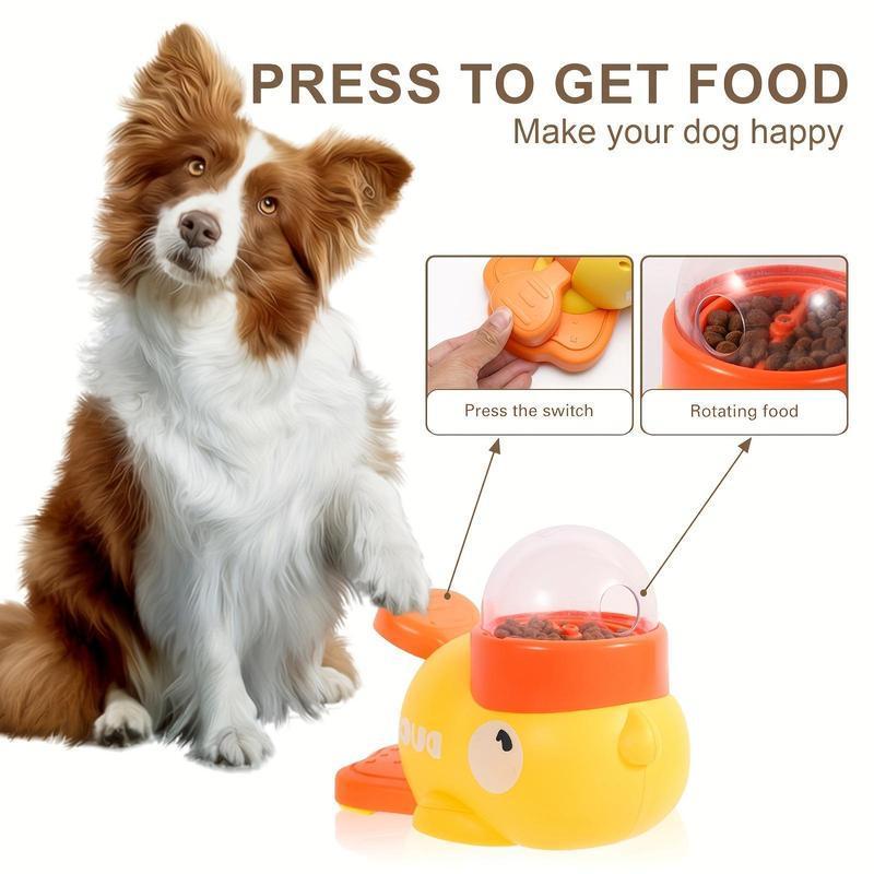 Pet Press Feeder Toy, Interactive Food Dispenser Toy, Dog Training Feeder, Dog Treat Dispenser, Pet Interactive Toy, Dog Cat Accessories