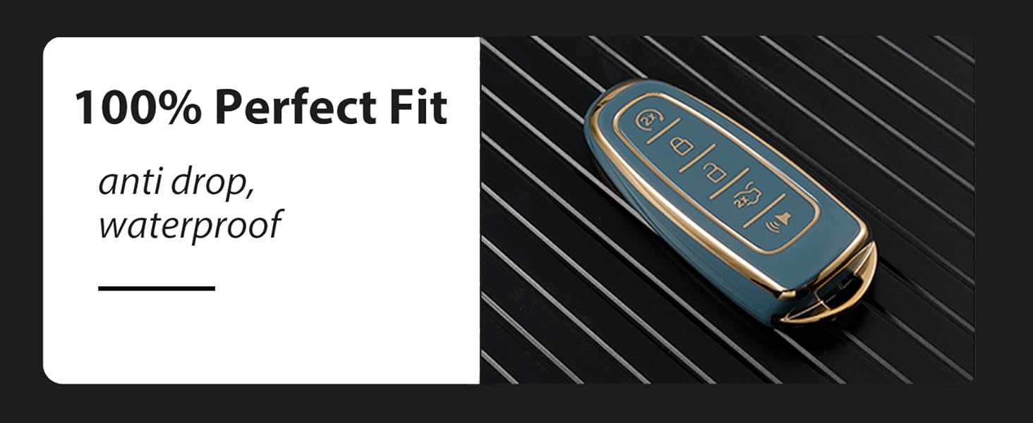 TPU Key Fob Cover Fit for Ford C-Max Edge Escape Expedition Explorer Flex Focus Taurus Lincoln MKS MKT MKX Navigator, Full Protection Soft TPU Key Case, with Bling Key Ring, Red TPU Key Fob Cover Fit for Ford C-Max Edge Escape Expedition Explorer Flex Focus Taurus Lincoln MKS MKT MKX Navigator, Full Protection Soft TPU Key Case, with Bling Key Ring, Red