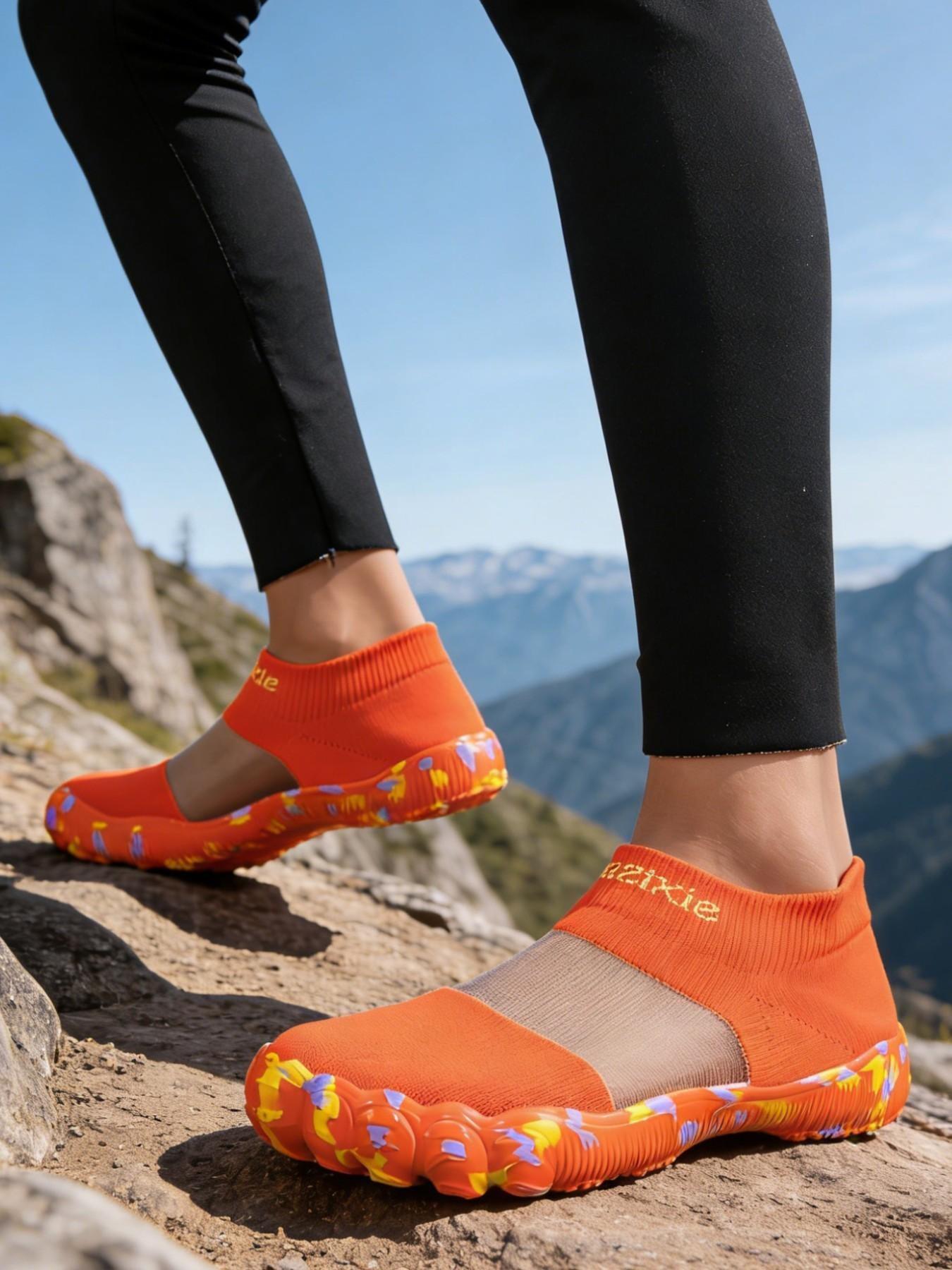 Breathable Wide Toe Barefoot Shoes, Unisex Non-Slip Minimalist Design, All-Season Comfort Mesh Water Shoes, Ideal for Outdoor Activities