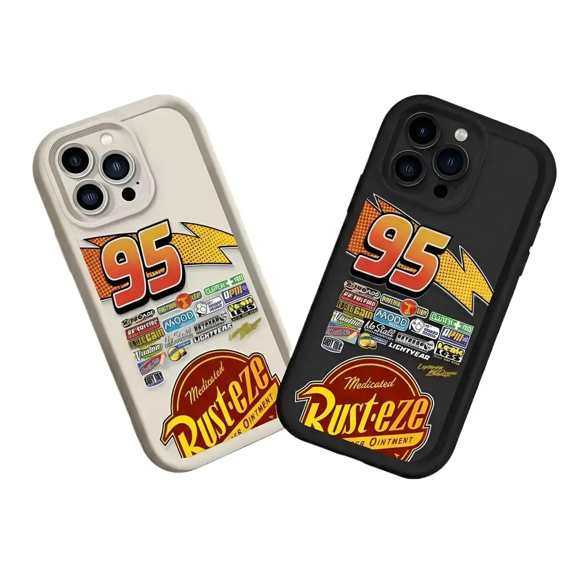 LIGHTNING MCQUEEN SPECIAL EDITION Durable phone case for iPhone 12, 13, 14, 15, 16, 17 Pro Max, Pro, Plus, and 17 Air,the perfect gift for her or him, ideal for parties.