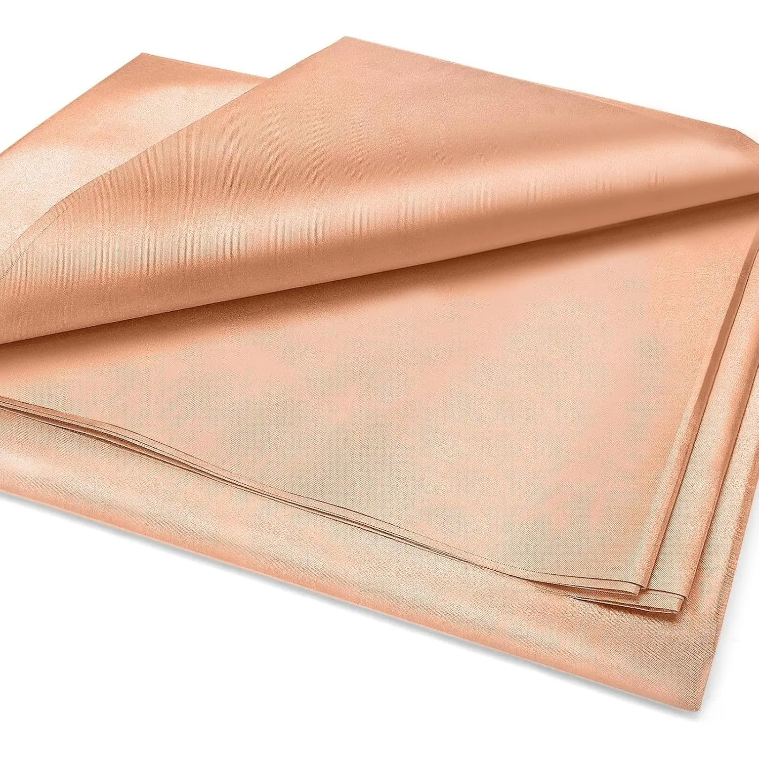 Pure Copper Faraday Fabric for RF & LF Electromagnetic Shielding, Gold Color Blocking Fabric, 2 Meters (78"x43" inch)Gift