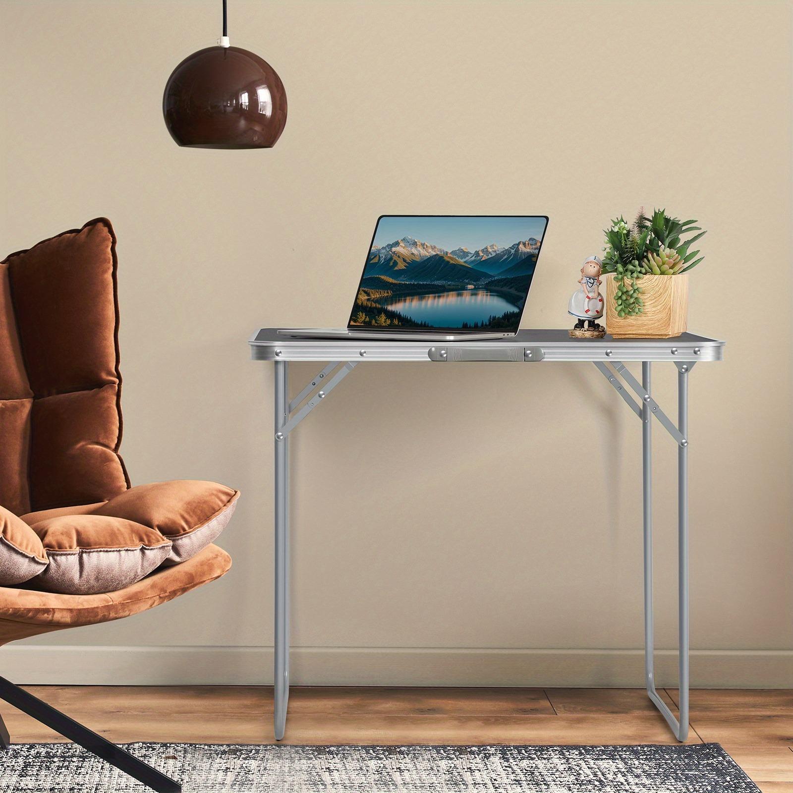 Multifunctional Folding Camping Table, 60*80*70cm, Portable Outdoor Table, Assembly Free, With Carrying Handle, Suitable for Camping, Picnic, Seaside, Outdoor Gathering, Party