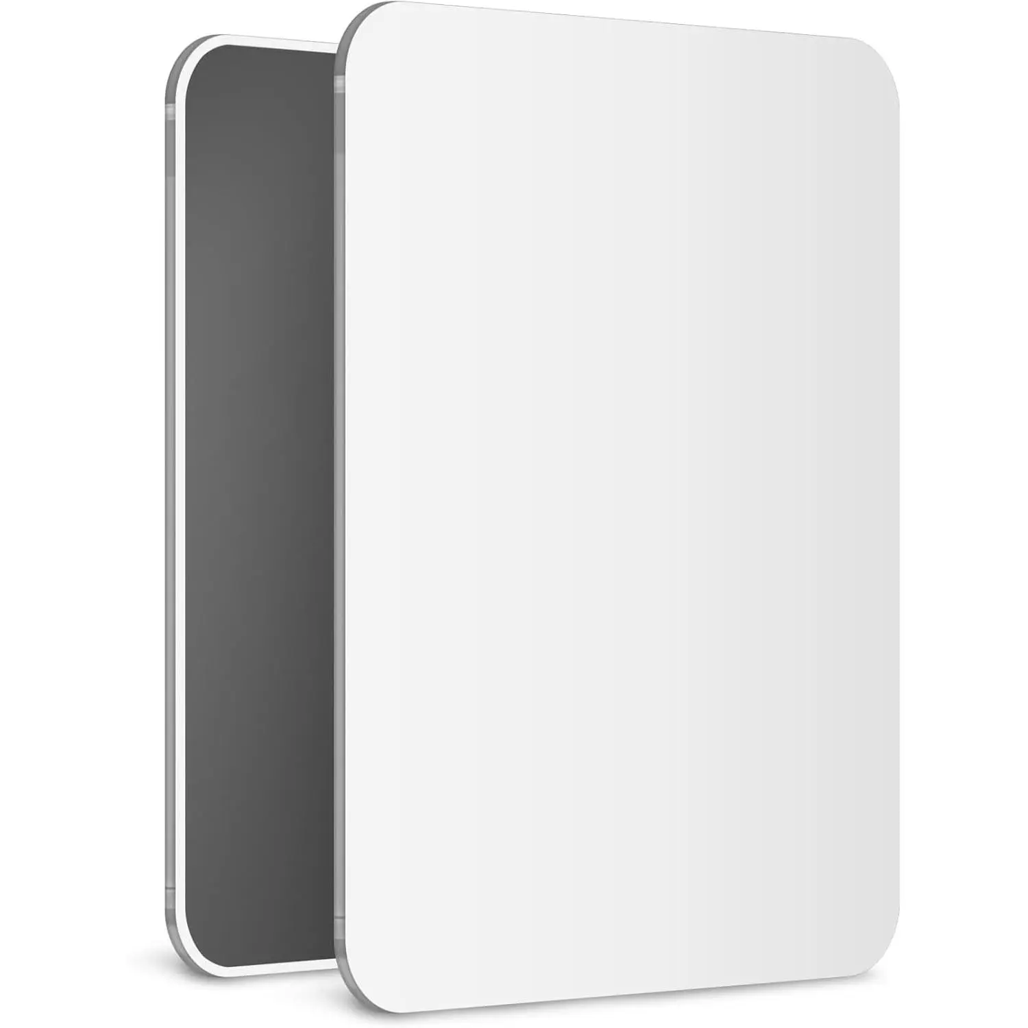 7x9  Locker Mirror |  - Unbreakable | Sleek Frameless | Glassless Safety | Suitable for School lockers, Refrigerators, Locker Accessories, Office cabinets (1 Pack)