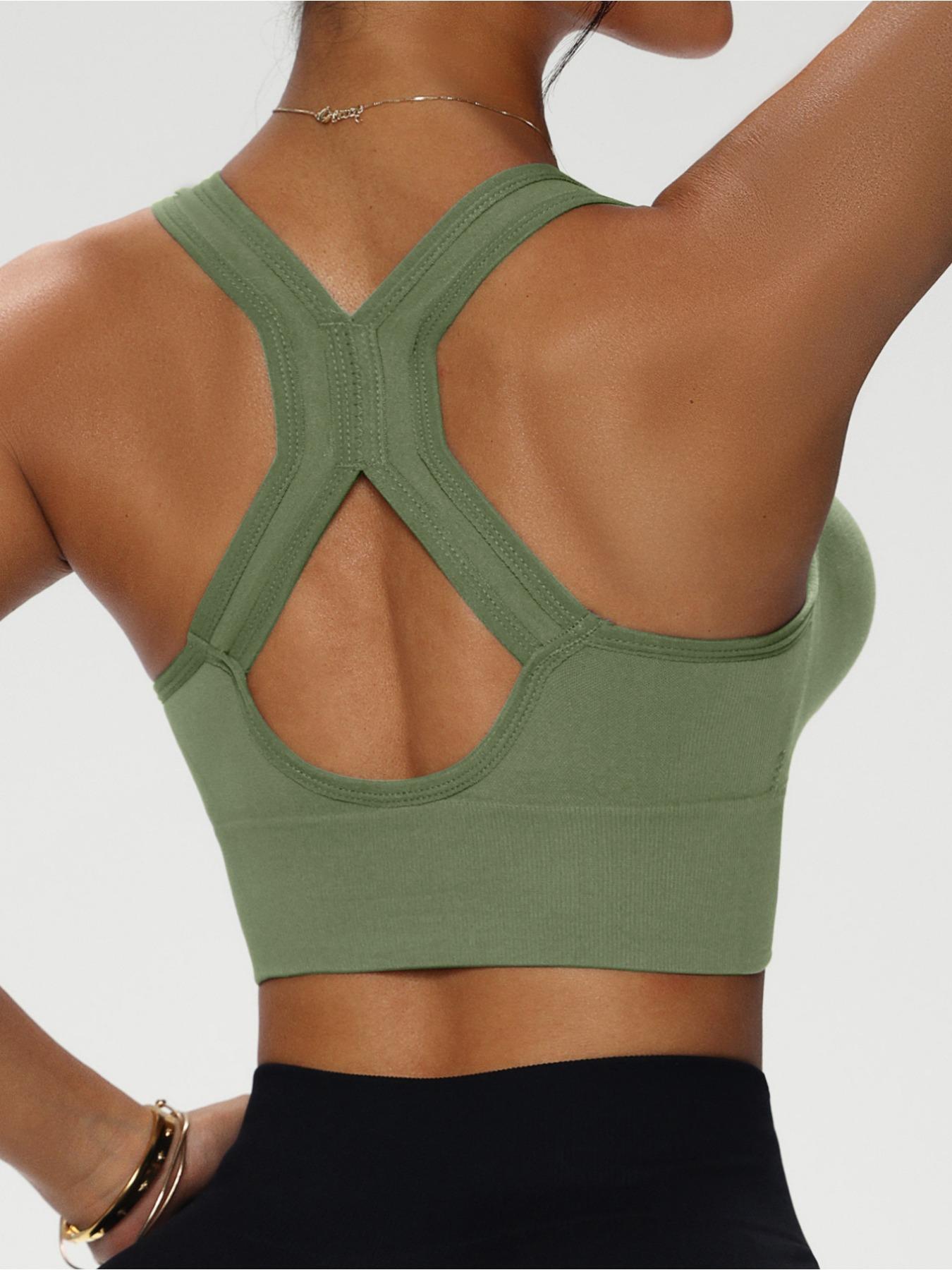 Zipper Design Bra, Gym Backless Bra, Front Zipper Vest Style, Crossed Back, Suitable for Yoga, Daily, Valentine's Gift, Wireless Sports Bras Zipper Design Bra, Gym Backless Bra, Front Zipper Vest Style, Crossed Back, Suitable for Yoga, Daily, Valentine's Gift, Wireless Sports Bras