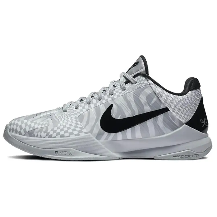Nike Zoom Kobe 5 Protro Zebra Low-Top Performance Basketball Shoes for Men and Women Verifiable, with credentials and supporting global authentication