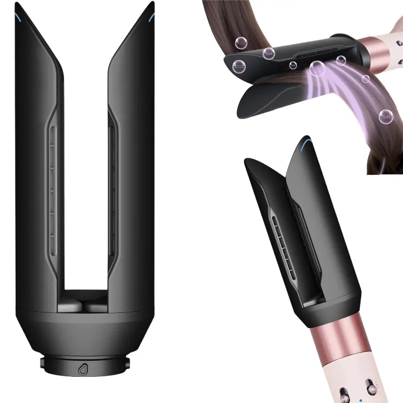 Upgrade Hair Straightener Nozzle for Hs01/hs05/hs08, Quick Temperature Control, Heat Protection, Ideal for Curly & Thick Hair, Morning Styling