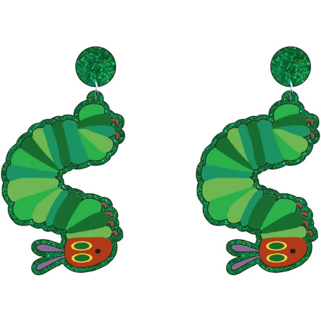 Lovely Sitting Frog Dangle Earrings Cute Green Frogs Snails  Earring  Cartoon  Drop Earrings for Women Aesthetic Gifts