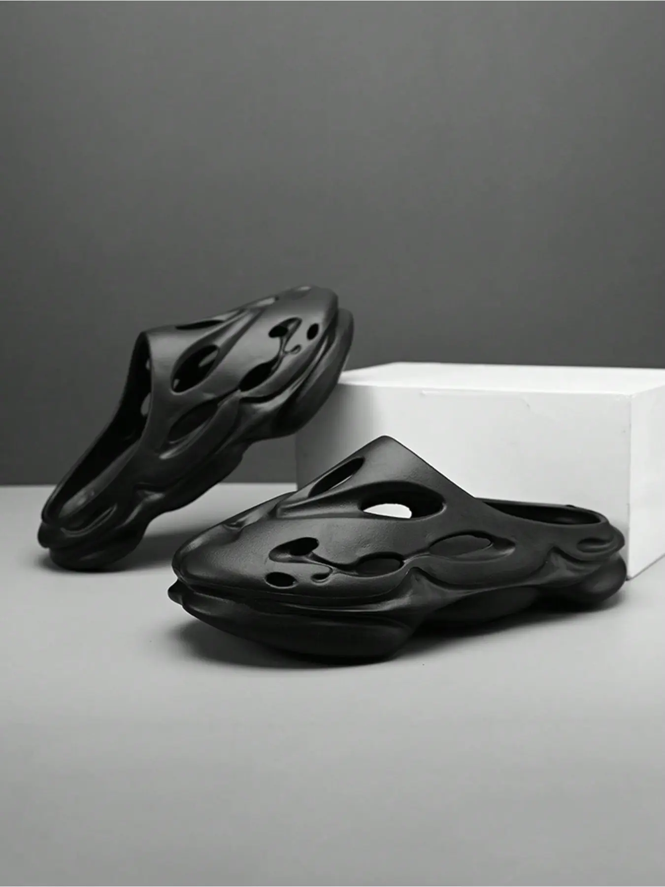 All- European Style Open-Toe Sandals, Couples' Breathable Non-Stuffy, Anti-Slip Soft Sole, Beach Camping, Home Bathroom, Outdoor Walking