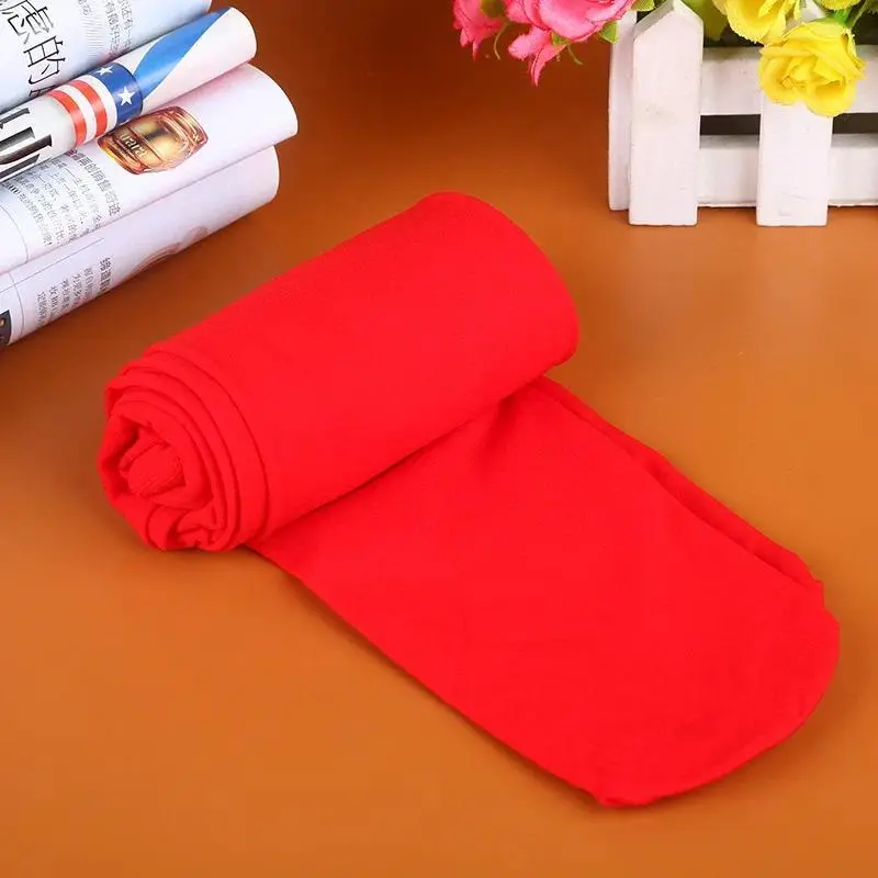 18colors Women Candy Color Warm Sexy Tights 120D Velvet Seamless Pantyhose Large Elastic Long Stockings
