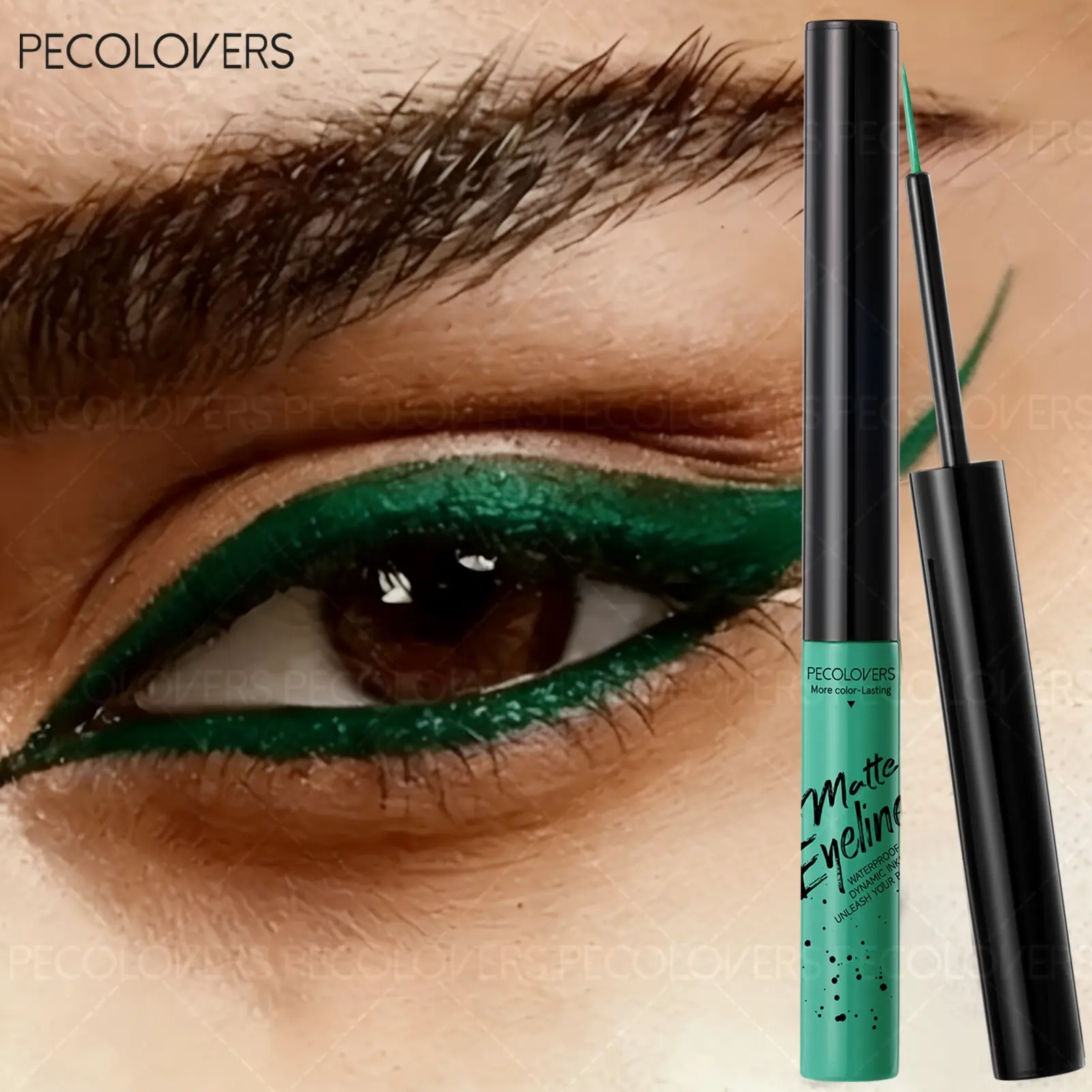 Colorful Matte Dip Longwear Liquid Eyeliner, High Rendering Eye Line Cosmetic, Long-lasting, for All Eye Makeup Style, Y2K Style Eye Lines, Perfect Gifts