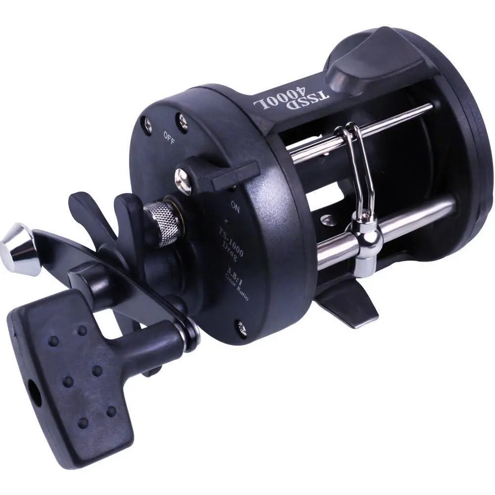 Conventional Reel – 27LB Max Drag,Saltwater Inshore Surf Trolling Reel for Catfish, Musky, Bass, Salmon/Steelhead, Striper – Heavy Duty Round Baitcasting Fishing Reel
