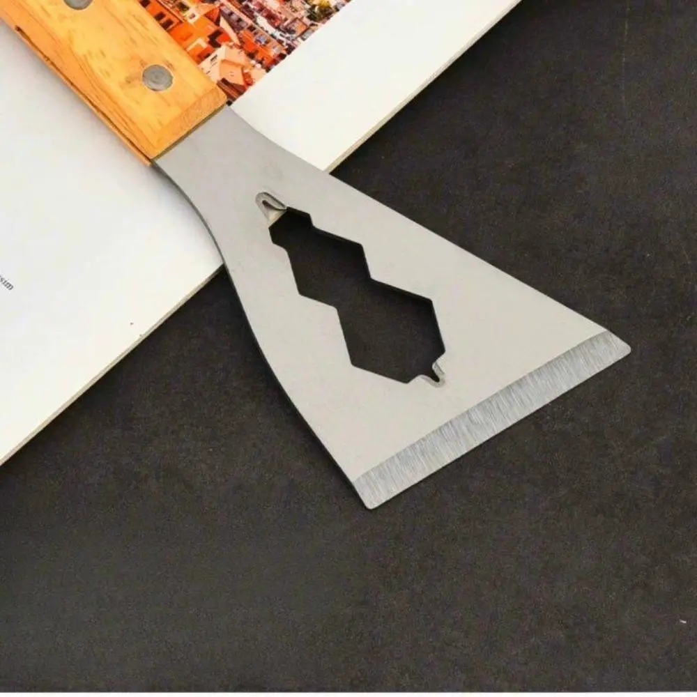 2026 New Stainless Steel Putty Knife, Heavy-Duty Tapable Wall Scraper, Multi-Purpose Tool for Wall Putty Smoothing, Paint Stripping & Surface Cleaning