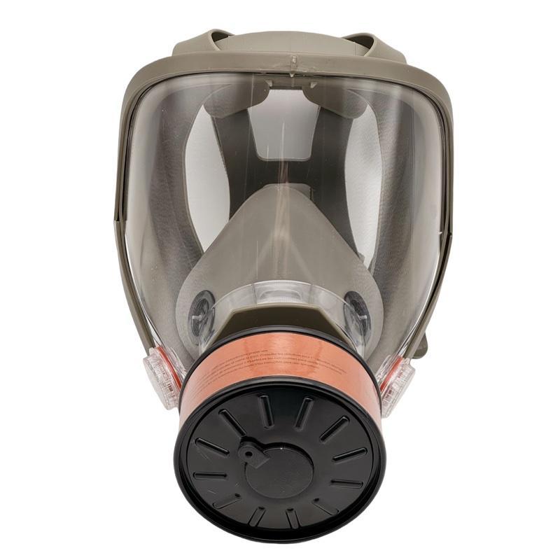 Reusable Anti-Fog Toxic Gas Mask with Filter, Full Face Protection for Painting, Chemicals, DIY, Woodworking, Construction, Sanding, Respirator Mask