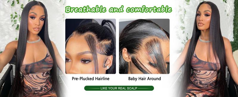 Bling Hair 13x4 13x6 Lace Frontal Bone Straight Wigs Brazilian Human Hair Wigs On Sales Pre Plucked Hd Transparent Human Hair For Woman 4x4 Lace Closure Cheap Wigs 30 28 Inch 180% Density TikTokShopHolidayHaul