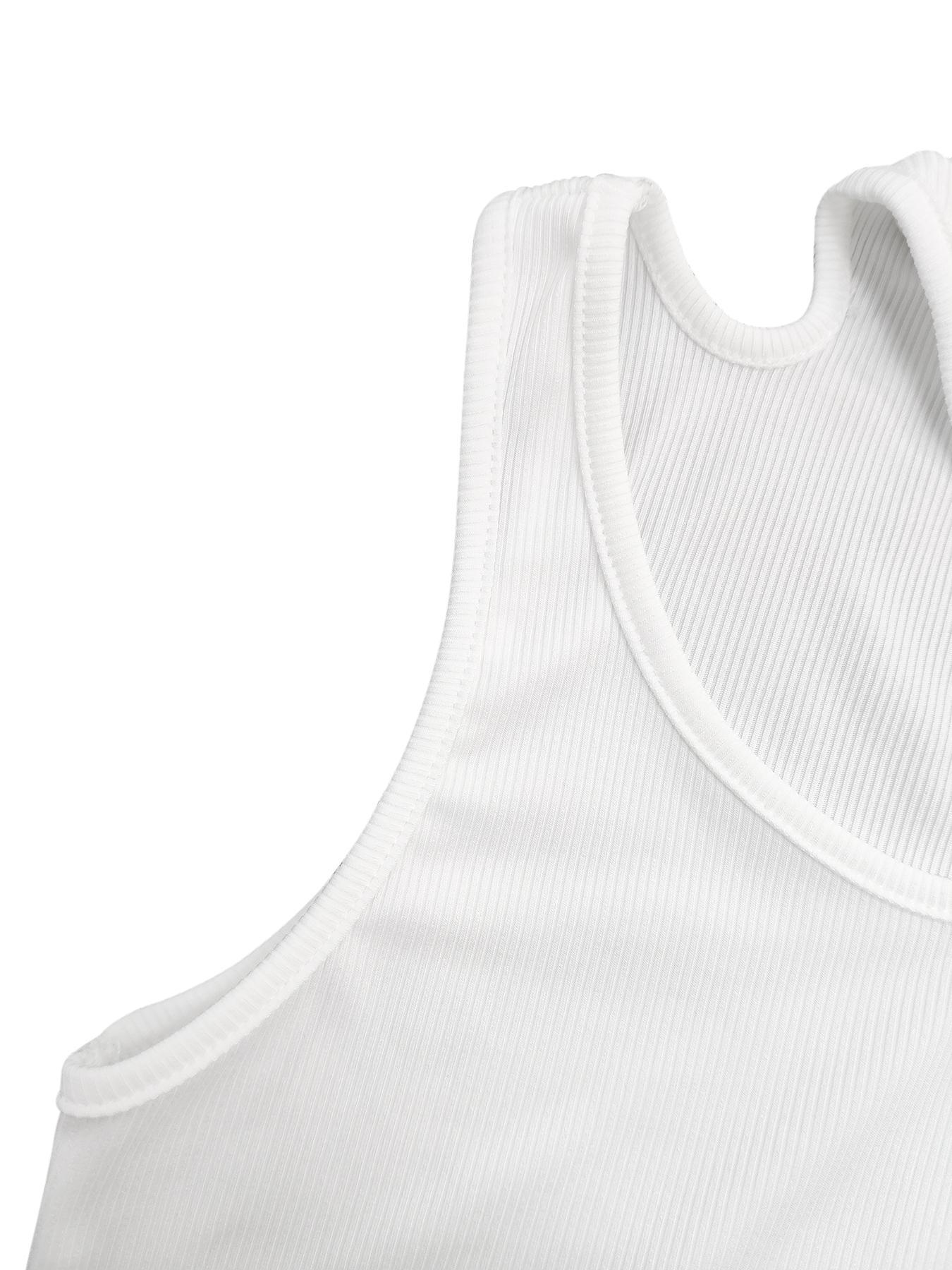 Women's Fashion Sexy Crop Top, Short Sleeve Cut Out Design, Tight Fit Showcases Figure, Inner and Outer Wear, Casual Style