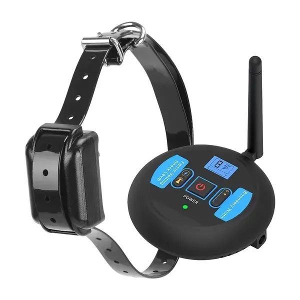 Wireless Electric Dog Fence Pet Shock Boundary Containment System Electric Training Collar For Small Medium Large Dogs,Rechargeable,Adjustable,PetSafe,Cat,Treat,whistle,muzzle,Double-Sided,point,bore,indoor,adult cat,,dark,blue,Potty,Aid Sp,s,safety,lock,
