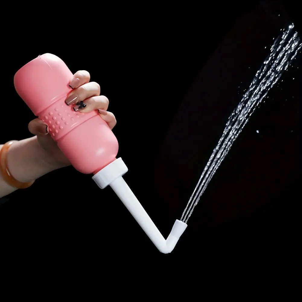 Portable Bidet Sprayer, Travel Personal Washing Device, Squeeze Type Cleaner for Pregnant & Postpartum Women, Bidet Spray Bottle