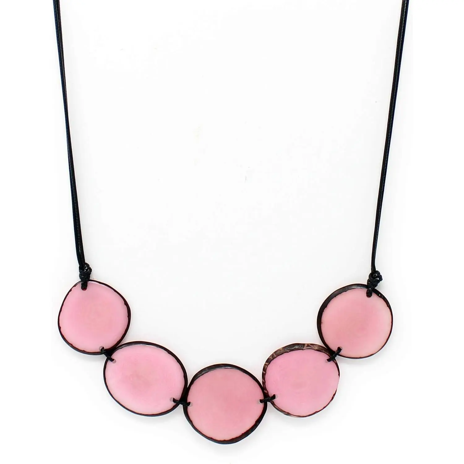 Tagua Nut Necklace  Chips  Fair Trade, Adjustable lightweight
