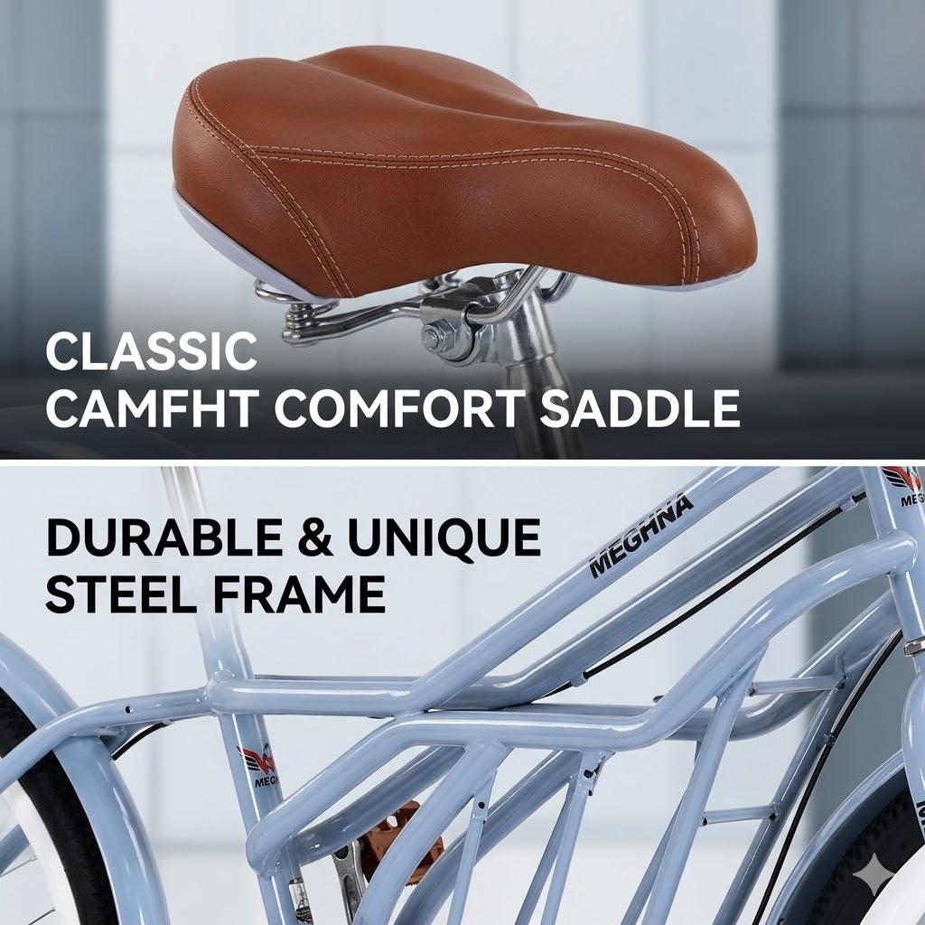 24 Inch Adult Commuter Bike 6 Speed Steel Frame Multiple Colors City Bicycle for Daily Commute Urban Riding Outdoor Sports Travel Fitness Work School Cycling Durable Steel Frame Adult Bike with Multiple Color Options24 Inch Bike 6 Speed Bike 24 Inch Adult Commuter Bike 6 Speed Steel Frame Multiple Colors City Bicycle for Daily Commute Urban Riding Outdoor Sports Travel Fitness Work School Cycling Durable Steel Frame Adult Bike with Multiple Color Options24 Inch Bike 6 Speed Bike