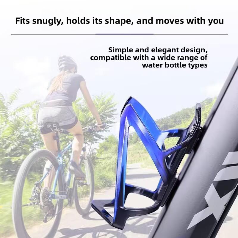 Mountain and Road Bike Water Bottle Holder Quick-Release Mount & Screw Wrench Options Black Black-Red Black-Blue Blue-Purple Hole-Free Installation Safe & Stable Plastic Resin Material Mountain and Road Bike Water Bottle Holder Quick-Release Mount & Screw Wrench Options Black Black-Red Black-Blue Blue-Purple Hole-Free Installation Safe & Stable Plastic Resin Material