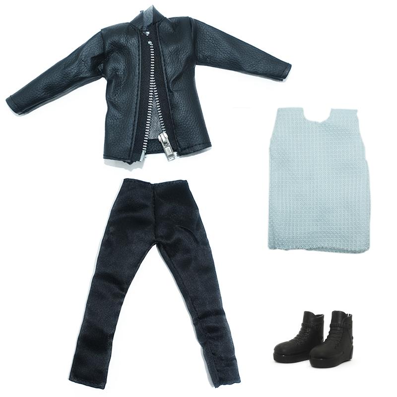 1/6 Male Doll With Clothing Set Homesome Soldier Men Doll  Handmade Clothes Outfit For 29CM Ken Prince Doll