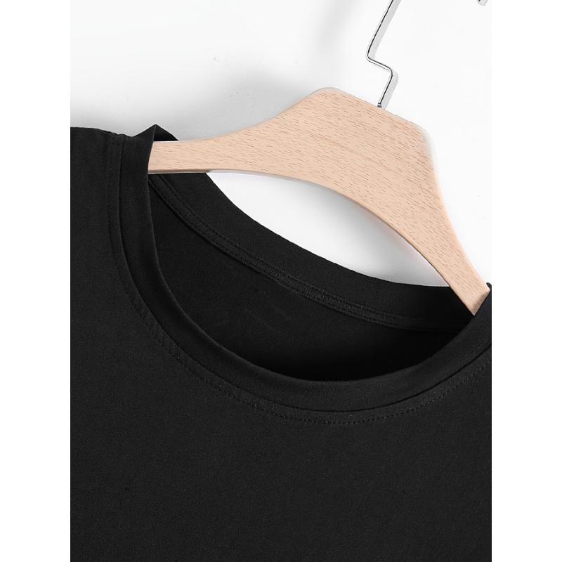 Men's Long Sleeve T-shirt and Pants Set, Spring/Autumn 2pcs set with Paris letter print round neck long sleeve T-shirt + drawstring outdoor casual sports pants set of 2 mens  fashion Clothes Fabric Activewear Polyester