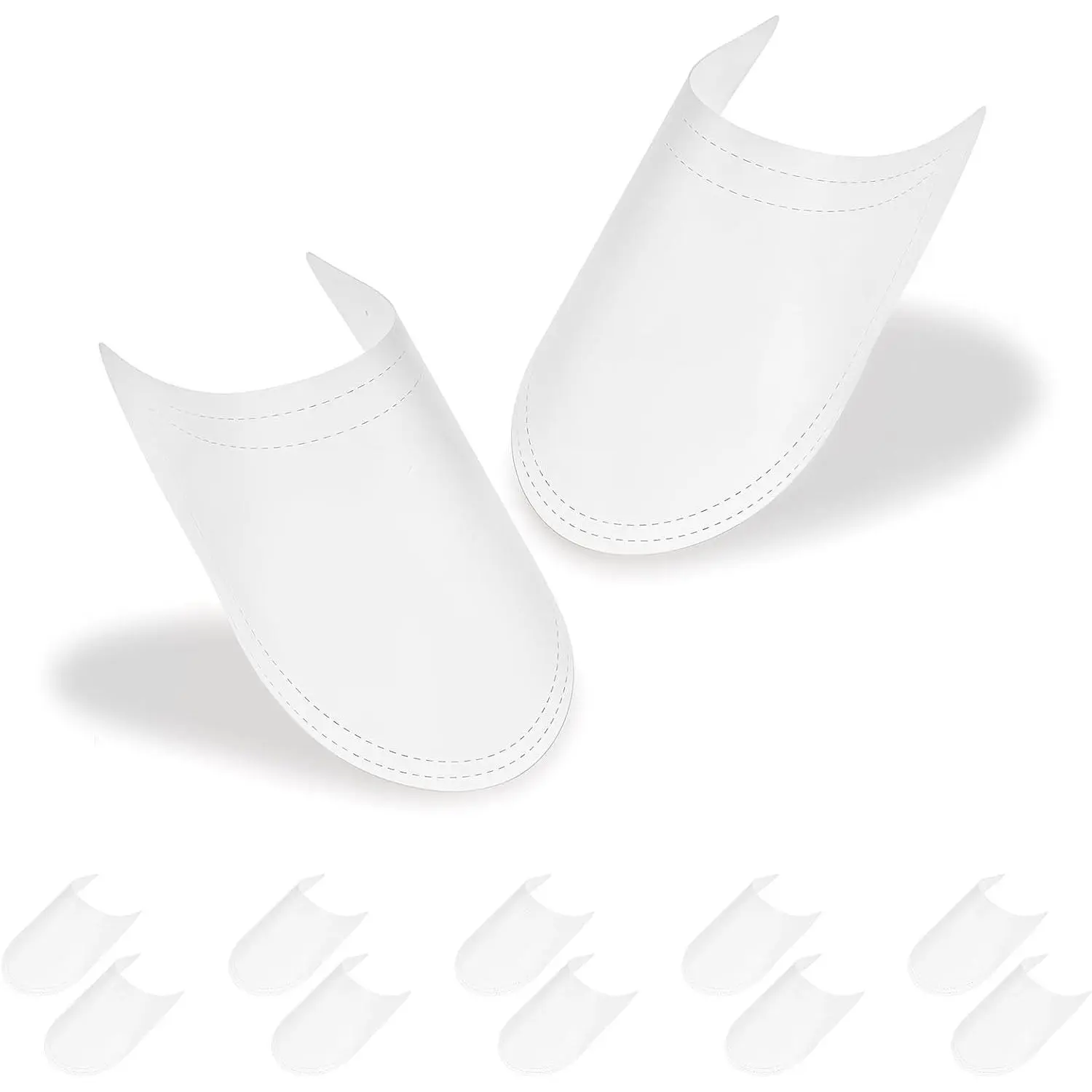 10 count Plastic Shoe Tree Inserts,Shoe Shaper for  Shoes Leater, Clear Shoes Shaper Keeper for Unisex