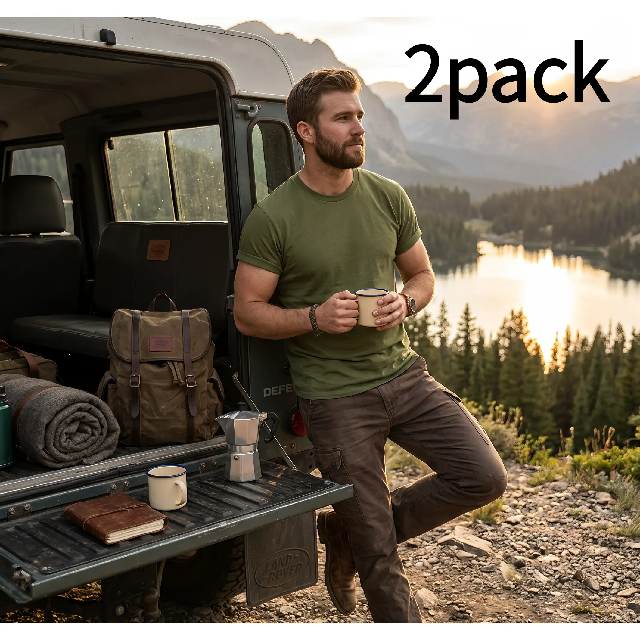 2PACK Basic Crew Neck T Shirts Unisex Solid Color Plain Short Sleeve Tees Casual Daily Wear Soft Cotton Blank Tops For Men Women