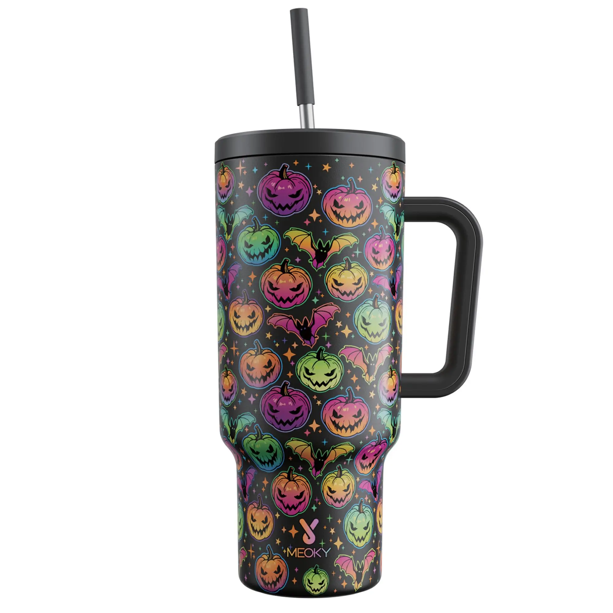 Halloween bat pumpkin