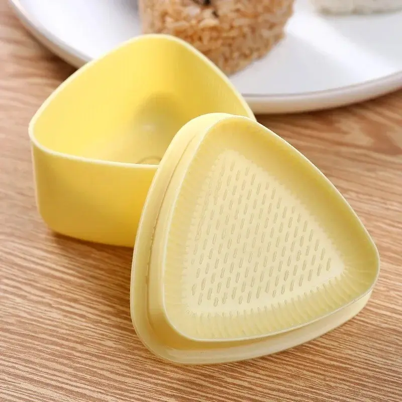DIY Sushi Mold Onigiri Rice Ball Food Press, Triangular Sushi Maker Mold, Japanese Home Kitchen Bento Accessories Tools