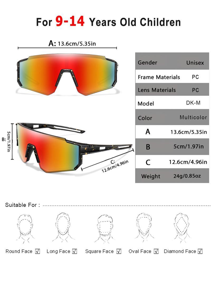 3 Pairs Youth Sunglasses with UV Protection for Wholesale Goggles Retail age 9-14 Years Old Boy Girls Baseball Cycling Running ski 3 Pairs Youth Sunglasses with UV Protection for Wholesale Goggles Retail age 9-14 Years Old Boy Girls Baseball Cycling Running ski