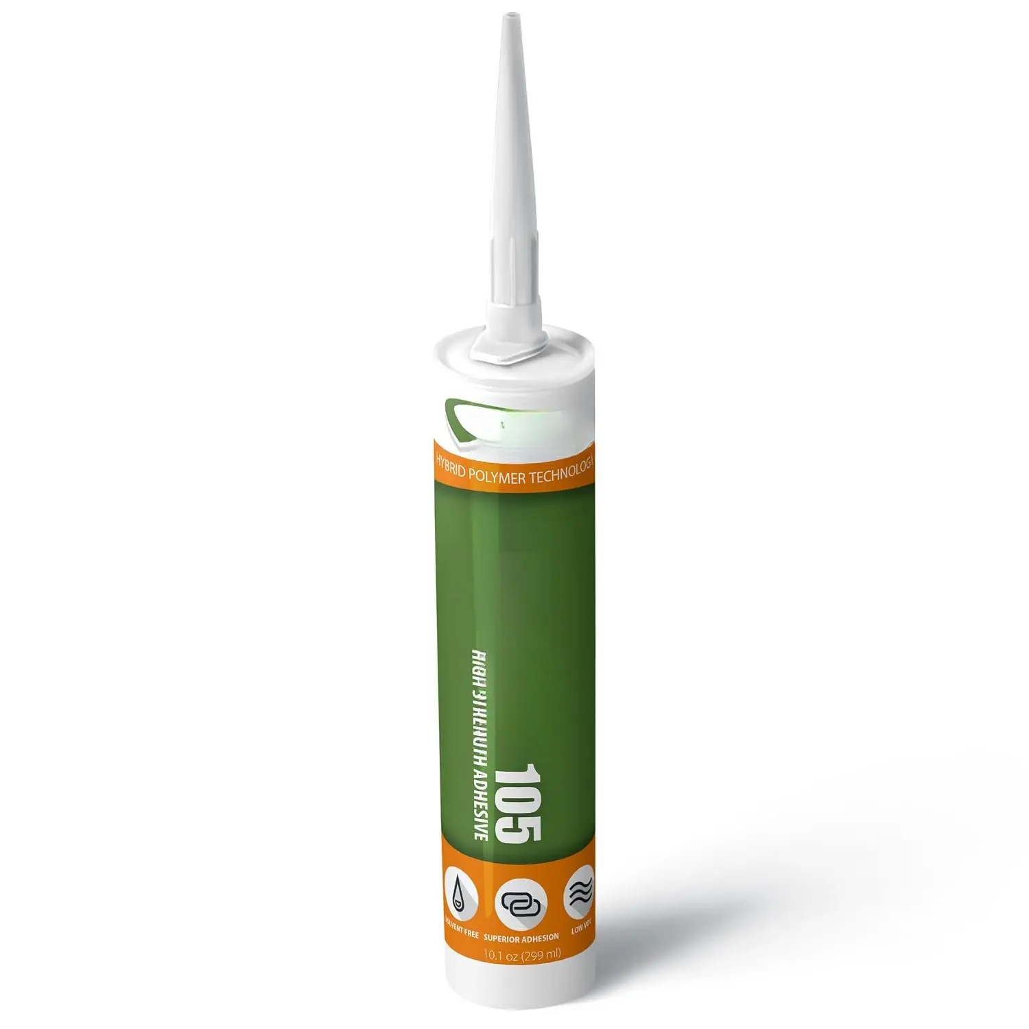 105 Adhesive ant – Marine/Industrial Grade, High Strength, , Flexible, Non-Flammable,  –  to  – 10.1 oz – Black