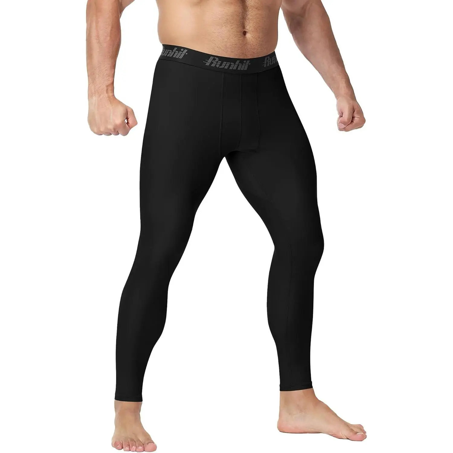 Men's BJJ Rash Guard Jiu Jitsu Compression Spats Pants No Gi MMA Leggings Martial Arts Sports Tights Base Layer