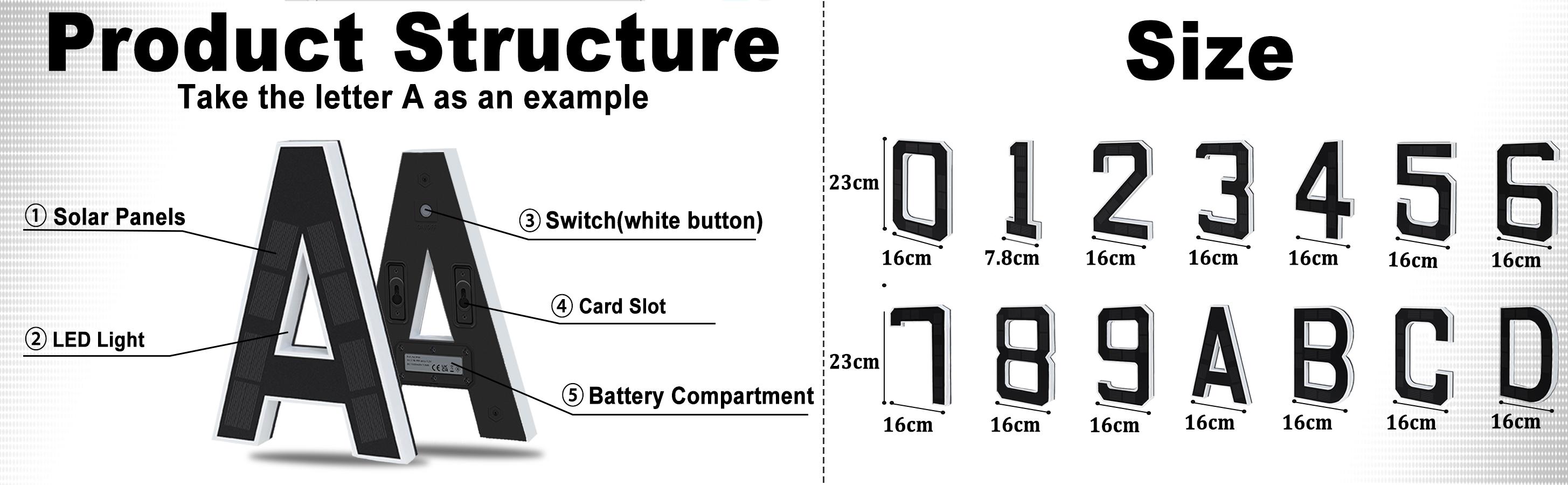 Solar Lighted 9 Inch LED Address Numbers Signs - Waterproof Outdoor Design for Homes, Modern Look, Ideal for Various Environments,Modern Farmhouse Illuminated Sign Solar Lighted 9 Inch LED Address Numbers Signs - Waterproof Outdoor Design for Homes, Modern Look, Ideal for Various Environments,Modern Farmhouse Illuminated Sign