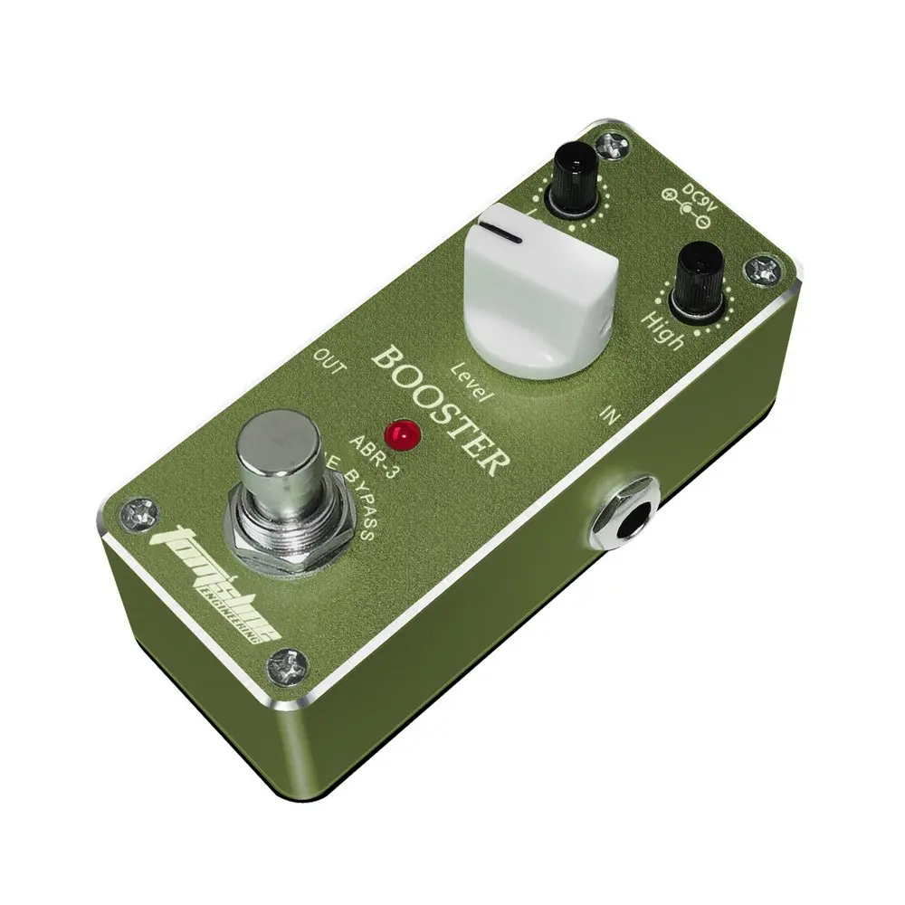 Anoma Abr-3 High-Quality Sound Enhancer, Volume, Tone, Gain Controls, Direct Design, Aluminum Body, Ideal for Guitar Bass Practice