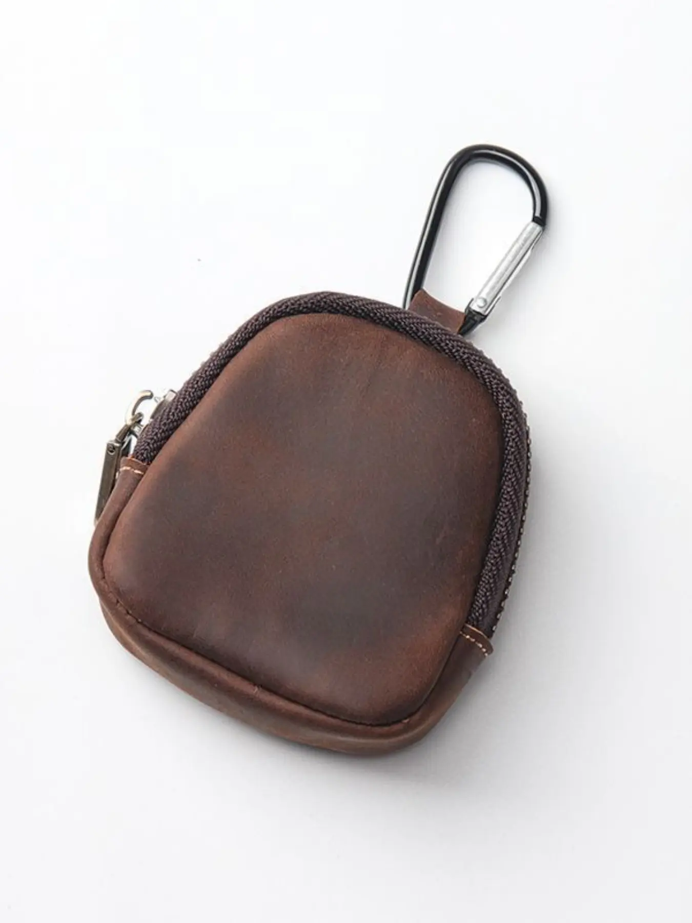 Men's Coin Purse, Small Wallet, Multi-Functional Storage Bag, Zipper Keychain, Pocket Organizer, Essential Accessory for Daily Use