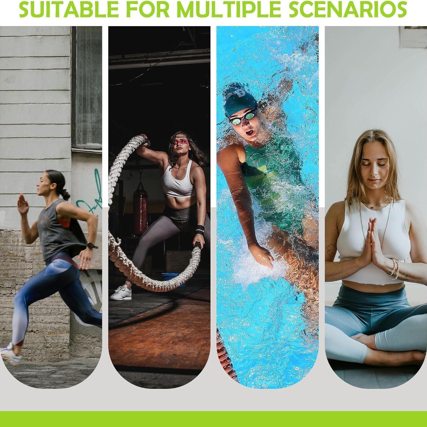 Adjustable Lung Capacity Training Tool, Waterproof Breathing Fitness Equipment, Swimming, Running, Workout Equipment, Home Training Equipment and Sports Training Equipment