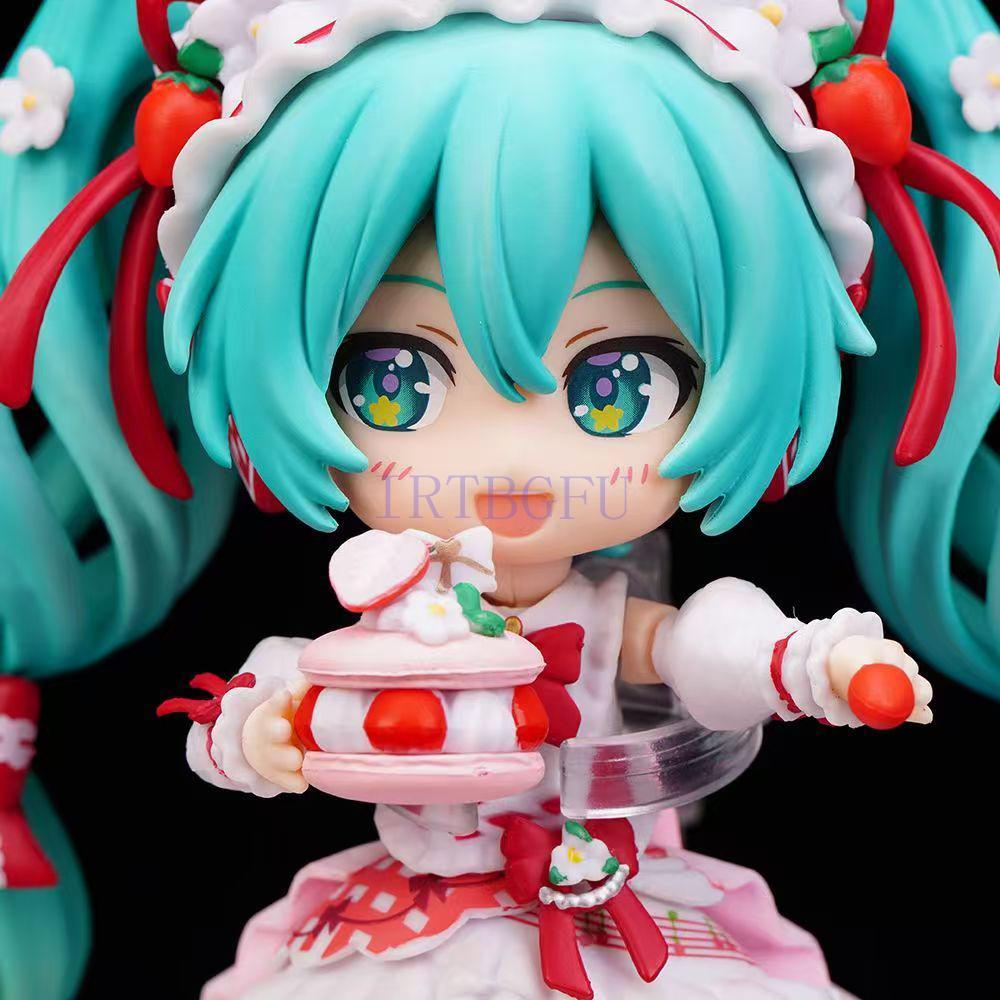 10cm GSC Vocaloid Hatsune Miku 1939 15th Anniversary Ver Q clay Japanese Anime PVC Action Figure Toy Game Collectible Model Doll