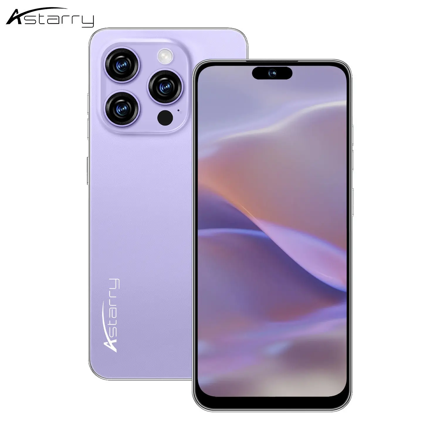 Astarry-New 16 Pro Max Smartphone, Large Screen Smartphone, 6.93-Inch HD Display, 5mp+13mp Camera, 4g Memory, 64GB Storage, 4100mah Battery, Dual Sim, Android 10.0