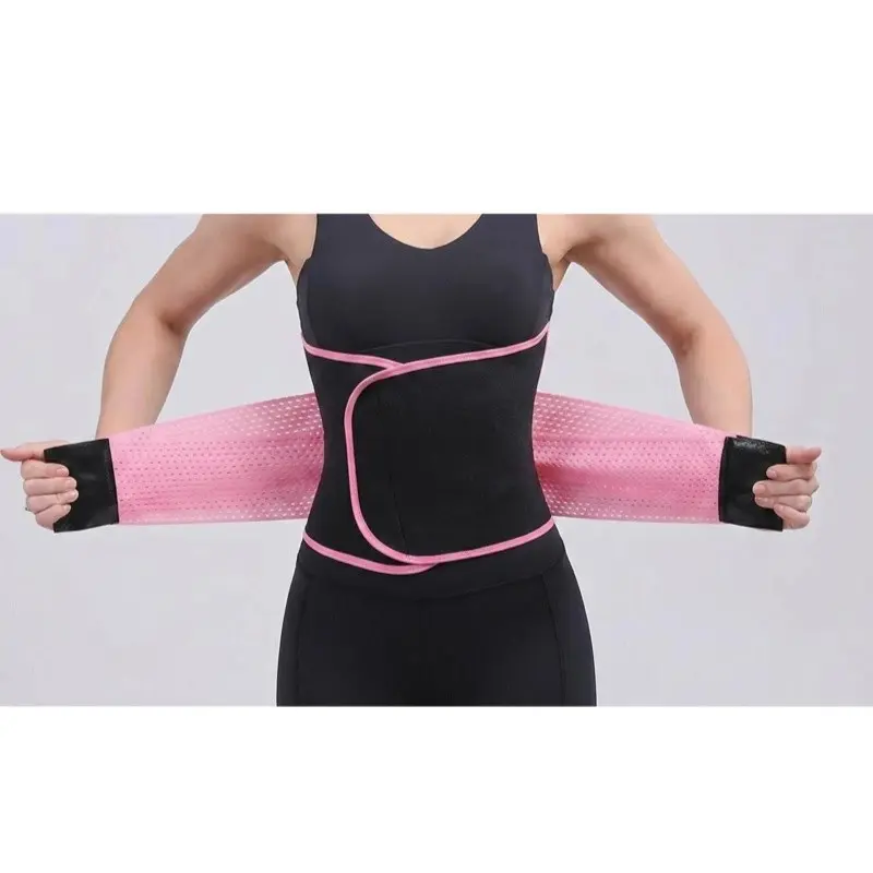 Fitness Sweat Compression Waist Trainer, Postpartum Shaping Belt, Silver Ion Sweat Belt, Abdominal Control, Sports Wear Women Waist Trainer Belt - Slimming Sauna Waist Trimmer Belly Band Sweat Sports Girdle Belt Weight loss