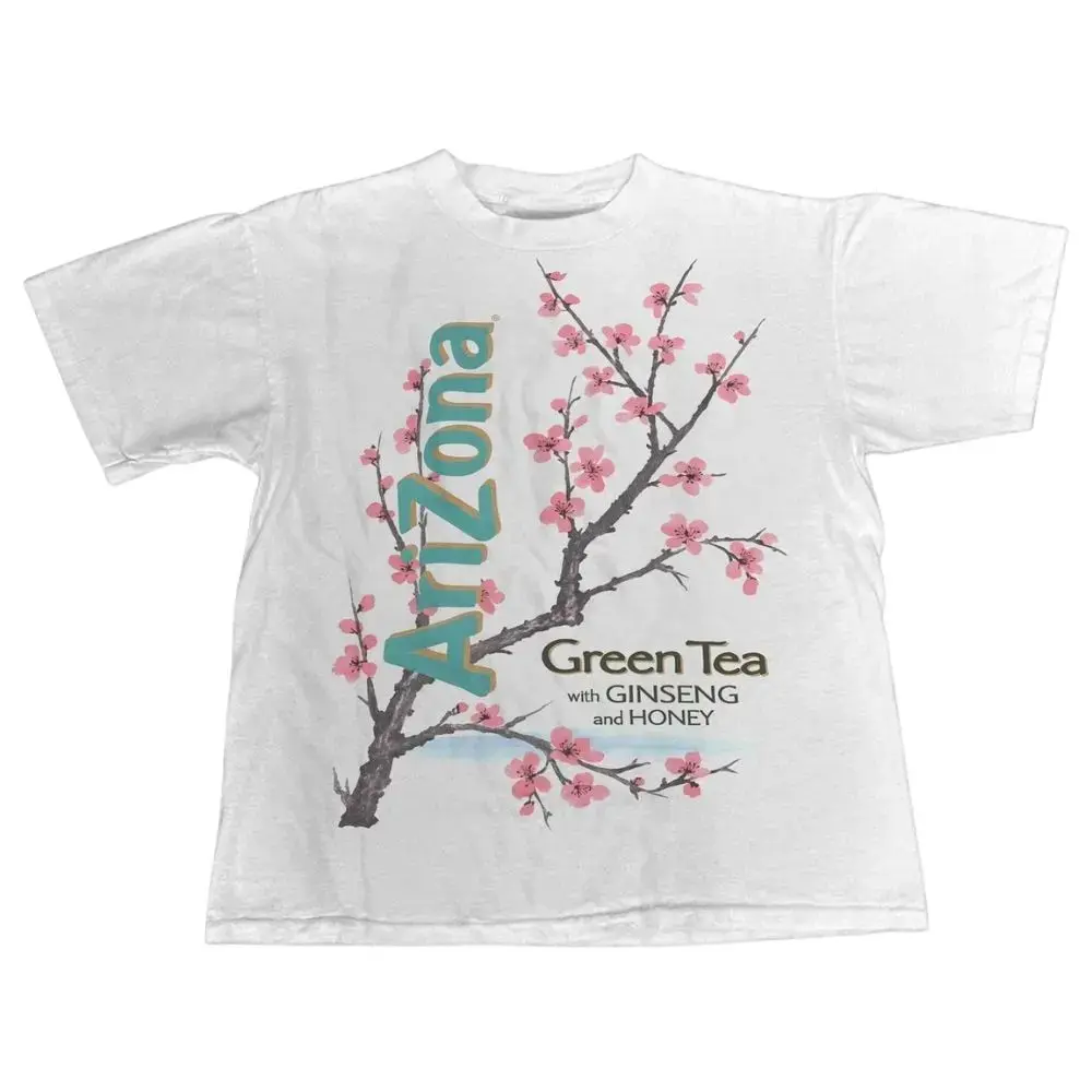 The Vintage Arizona Green Tea Cherry Blossom Shirt, Gift For Woman, Gift For Men, Womenswear Top Underwear Streetwear, Trending Shirt