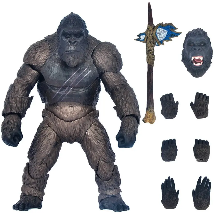 2021 Movie Edition Shm Godzilla Vs Kong Super Articulated Toy Figure Model Gift, Car Decoration Gift, Hobby Collection Gift