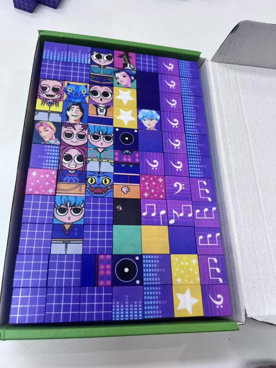 150PCS K-Pop Hunter Girl Magnetic Building Blocks for Kids, Educational & Creative Play Stable & Easy Assembly, Perfect for Ages 3+ STEM Montessori Children Sensory Toys Gift Magnet Building Assembly Puzzle ToyBest-selling accessories