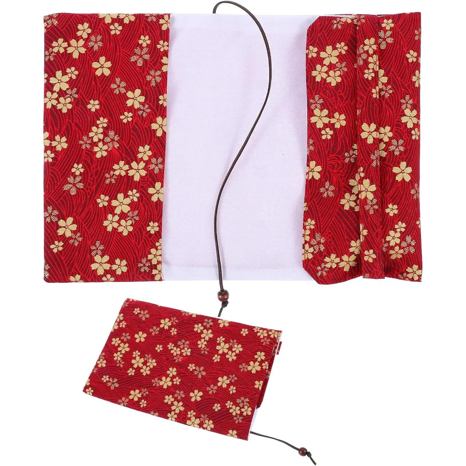 Book Covers for Paperbacks,Book Cover Protector Adjustable Fabric Fit A5 Size 5.5x8.2 Inch Paperbacks for Hardcover Softcover Novels Protection