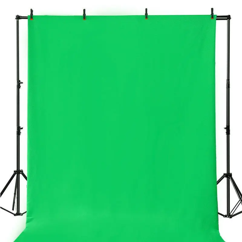 Screen Background, Chroma Key Photography Backdrop, Ideal for Studio Shoots, Video Recording, Live Streaming, Zoom Meetings, Content Creation