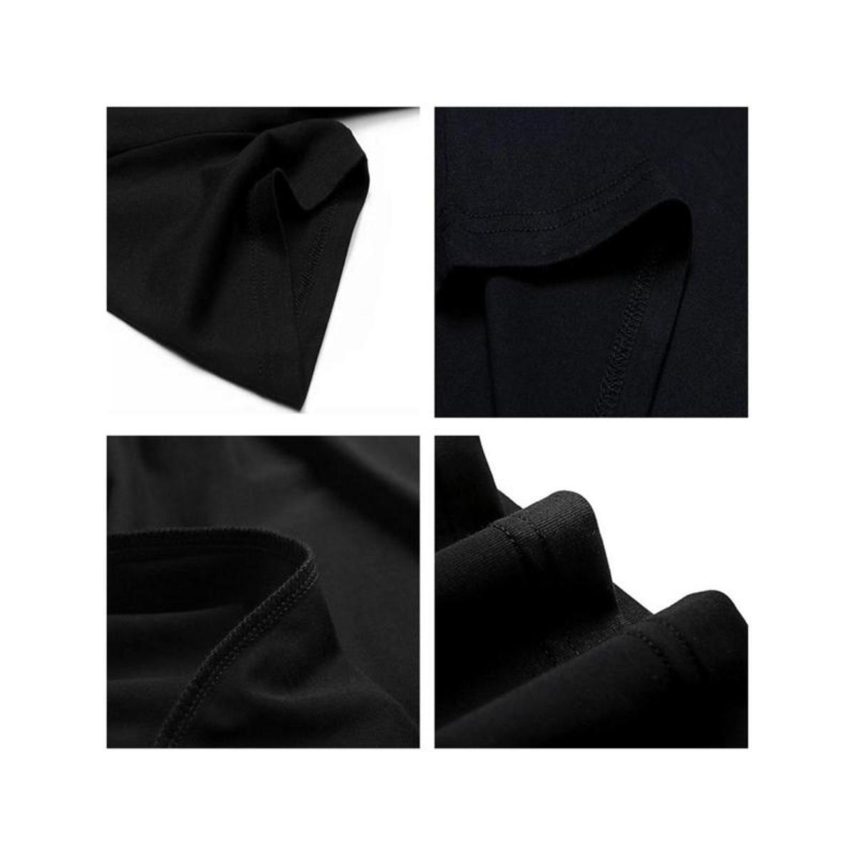 100% Cotton T-Shirt, Loved By God, Spoiled By My Husband, Protected By Both, Casual Fashion, Comfy & Chic Minimalist Black Tee