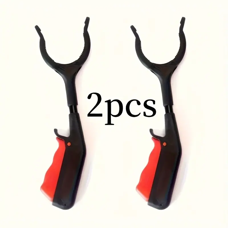 2pcs Litter Picker Grabber Extended Outdoor Sanitation Workers Tool Long Pickup Tool