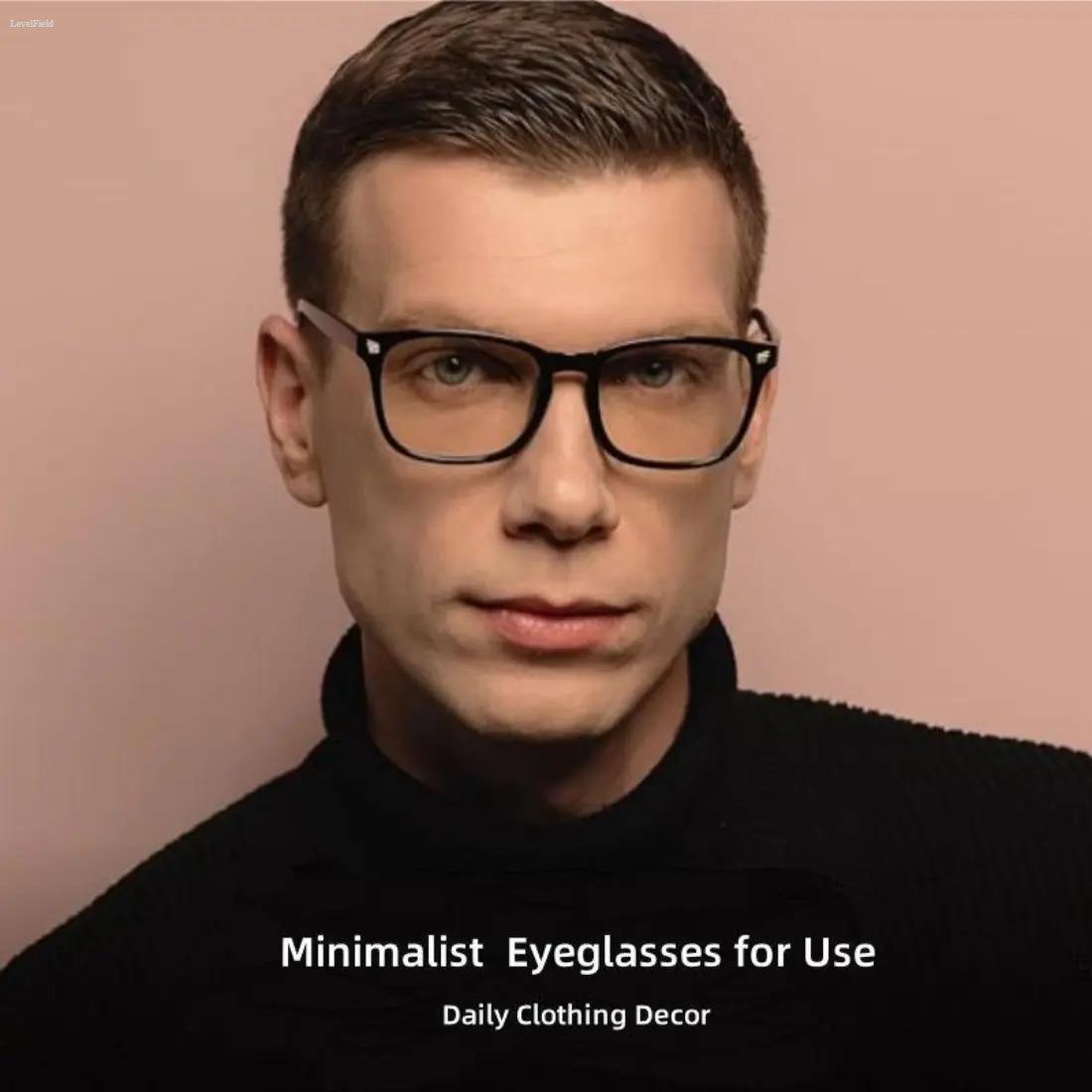 Blue Light Blocking Glasses for Men & Women Anti-Blue Light Computer Glasses with UV Protection Clear Lens Reduce Eye Strain Headaches Lightweight Frame for Gaming Office Study Screen Use