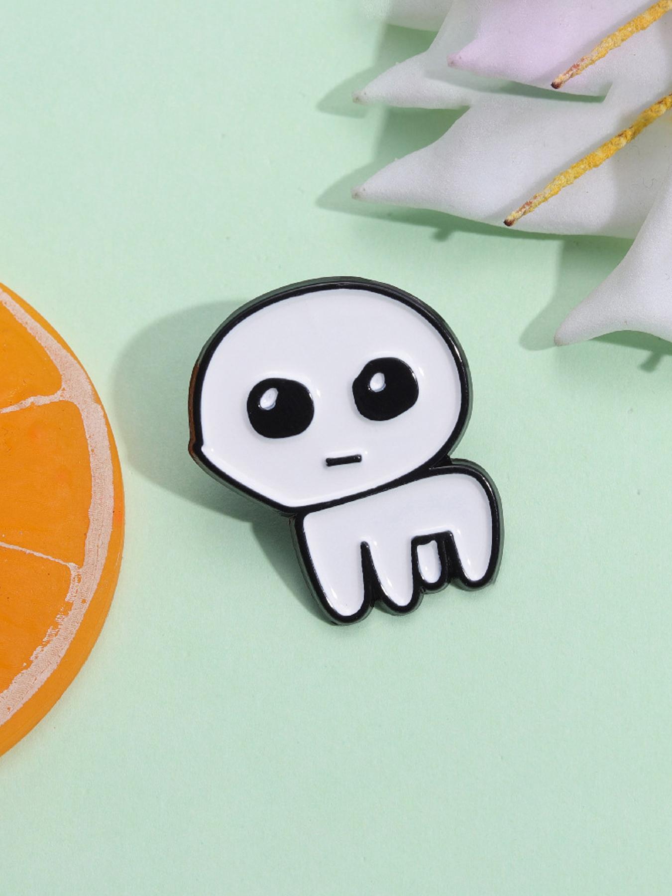 Cartoon Tbh Creative Design Brooch, Cute Brooch, Fashion Accessories for Women & Men, Trendy All-match & Exquisite Brooch for Birthday Gift, Clip
