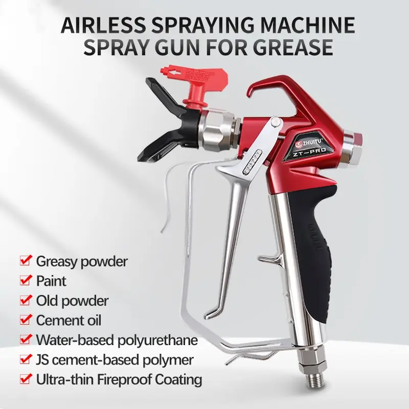 Multi-Functional Airless Spray Gun, Zero Brush Marks, Even Fine Coating, Ideal for Cabinets, Walls, Fences, Saves Time and Paint, DIY & Professional Use, Airless Paint Sprayer